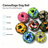 Jouet à mâcher solide et résistant de 7 cm, écologique, pour chiens et chats – Vente directe fabricant – Balle à mâcher pour animaux de compagnie