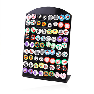 Cartoon Polymer <b>Clay</b> Earring <b>Set</b> XY0070 1 Women Fashion Studs Winter 2024 Yiwu Origin - Product Image 5