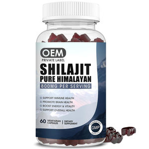 <b>Himalayan</b> <b>Shilajit</b> Resin Gummies <b>Shilajit</b> Energy Energy Supplement Vitamin Pure <b>Himalayan</b> <b>Shilajit</b> Extarct Gummies Private Label - Product Image 1