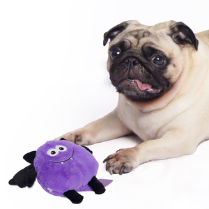 Jouets en peluche personnalisés, sourire de chauve-souris, visage souriant, violet + personnalisé, de haute qualité, amusants, bon marché, pour Halloween, 2024, Big Eyes Cure Ctue - Product Image 4
