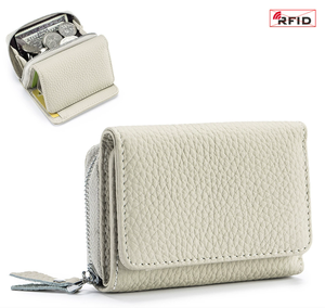 Simple Ladies Small <b>Coin</b> <b>Purse</b> Portable Luxury Mini Cattle Leather Wallet - Product Image 6