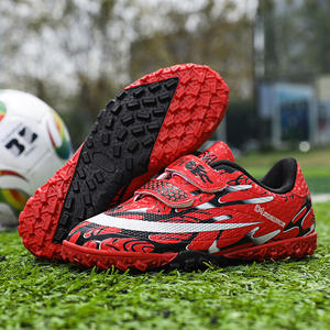 Chaussures <span class=keywords><strong>de</strong></span> football unisexes 2025 Nouveau modèle Grande <span class=keywords><strong>taille</strong></span> <span class=keywords><strong>28</strong></span>-39 Chaussures <span class=keywords><strong>de</strong></span> football d'entraînement Crampons TPU Gazon EVA Prix bas Bottes pour enfants et adultes - Product Image 6