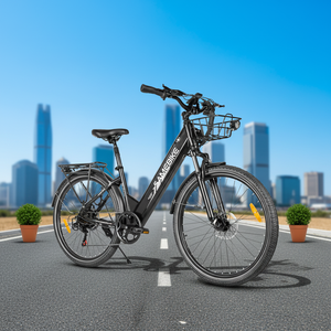 Bicicleta Eléctrica Urbana para Adultos de 26 Pulgadas con Batería de Litio Integrada en el Cuadro, 36V15A, RS-A01, Batería de Litio de Largo Alcance, Disponible en Almacén de la UE - Product Image 6