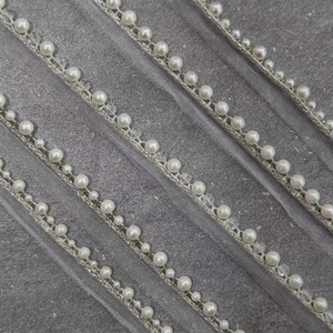 DIY-Kleidung im neuen chinesischen Stil, Hanfu, Hochzeitskleider und Accessoires mit Jiay-Mesh-Stoff, Gold-Silber-Drahtkanten, Webbi - Product Image 1