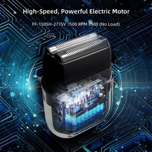 Mini rasoir électrique portable intelligent <span class=keywords><strong>Piqui</strong></span> transfrontalier avec écran LED, charge rapide, entièrement lavable pour les voyages masculins - Product Image 3