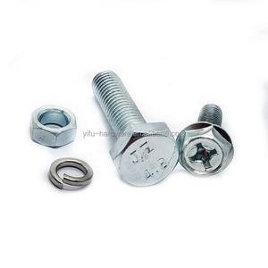 M3x10 thép carbon kết hợp Pan đầu ổ trục vít + máy giặt phẳng + mùa xuân máy giặt phần cứng vít giá bán buôn - Product Image 5