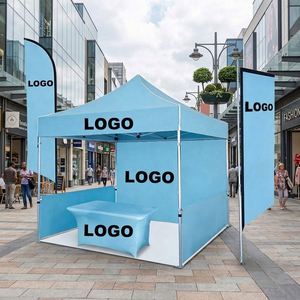 Carpa Promocional Personalizada con Logotipo para Eventos Comerciales, Ferias y Exposiciones, 3x3m, Tela Oxford, Aluminio - Product Image 1