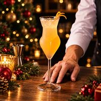 Verres à Martini en Cristal de Forme Unique pour Noël, Ensemble de Verres à Cocktail et à Vin pour Bar, Fête, Mariage, Cadeau, Vente en Gros, Personnalisation du Logo