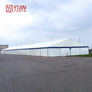 Tente de stockage extérieure en PVC de grande taille avec structure en aluminium et PVC, 20*25m 30x40, pour exposition, à vendre - Product Image 1