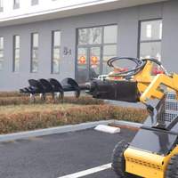 Tarière spirale résistante à l'usure de différentes tailles pour excavatrice, chargeuse compacte, plantation d'arbres, construction routière