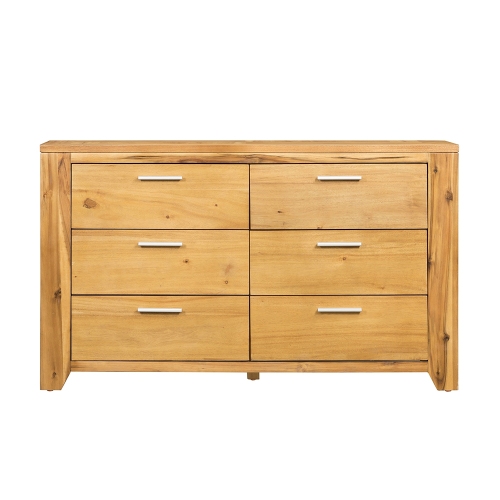 Bois naturel + Marron + Bois massif + MDF + Bohème + Rustique