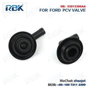 Válvula PCV Rek 53013360aa para Ford, Válvula de Ventilación de Gas Unidireccional, Negra, Tamaño de Puerto de 1/2 Pulgada - Product Image 2