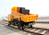 Chine Fournisseur Offre Spéciale Transport ferroviaire Cargo Véhicule Rail Véhicule routier Chemin de fer Chariot à voie ferrée