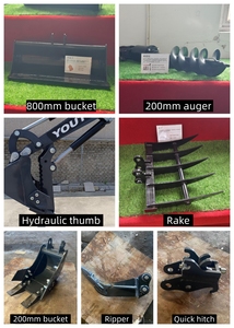 Mini Excavadora Youtop de 1 Tonelada, 1.8, 3 Cuchillas, Precio 1.2 - Product Image 6
