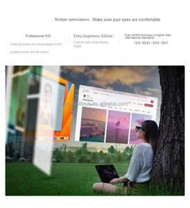 Xreal Nreal <span class=keywords><strong>Air</strong></span> 2/<span class=keywords><strong>AIR</strong></span> 2 Pro Smart Ar Bril Hd 130 pulgadas Ruimte Gigantisch Scherm Prive Bioscoop Draagbare 1080P View Vs <span class=keywords><strong>Rokid</strong></span> Max - Product Image 5