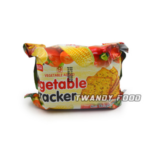 Toptan özel private label 100g 9 tür tuzlu gevrek sebze kraker bisküvi - Product Image 2