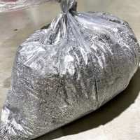 Pâte d'argent métallique super brillante en aluminium 25μm pour revêtement d'encre, sans points noirs, pigment industriel en vrac