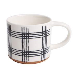 Juego de 6 tazas apilables de cerámica con diseños y texto inspirador para café, té o leche, para usar en la oficina o el hogar, idea de regalo. - Product Image 2