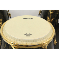 Conga Drum Konka Solid Wood Hand Drum Western Percussion Latin Congas Excellent for Jazz Folk World