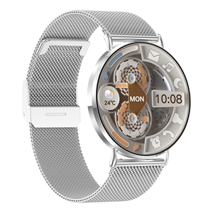 Reloj Inteligente Ultrafino para Mujer KM88, Venta al por Mayor de Fábrica, Pantalla AMOLED de 1.32 ", Aleación de Aluminio, Llamadas por Bluetooth, Carga Magnética - Product Image 3