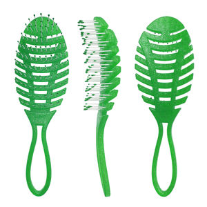 Secador curvo Flexible de fibra <span class=keywords><strong>Natural</strong></span>, ventilación cuadrada, nailon, impermeable, masajeador de cuero cabelludo, <span class=keywords><strong>cepillo</strong></span> desenredador con características de paleta de cojín - Product Image 5