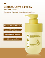 OEM/ODM Havermoutextract Verzachtende Vitamine E Fruitzuur Hydraterende Verlichtende Bodylotion voor Vrouwen