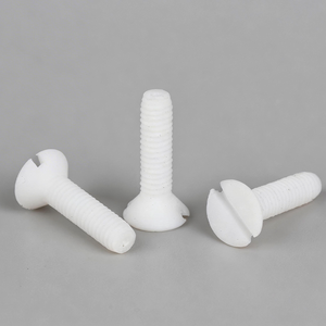 Viti svasate in PTFE con intaglio M2 M3 M4 <span class=keywords><strong>M5</strong></span> M6 M8 M10, resistenti agli agenti chimici - Product Image 5