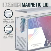 Étui de protection magnétique en acrylique moderne et écologique, boîte de présentation en acrylique pour cartes Pokémon TCG Prismatic Evolutions SPC