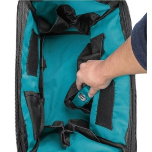 Échantillon gratuit : Sac à outils robuste de 14 pouces avec large ouverture et bandoulière réglable pour le rangement et l'organisation des outils - Product Image 5
