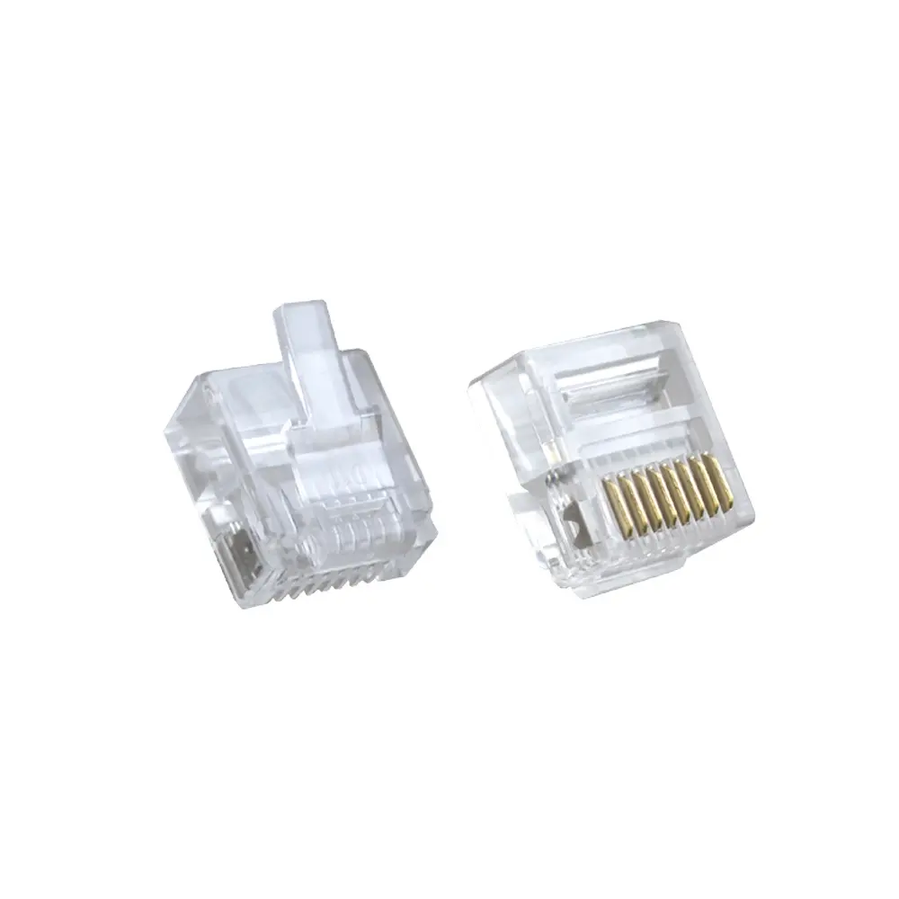 Rohs Korte Model 8 Pin 8 core connector RJ45 modulaire Plug