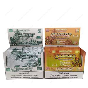 Benutzer definierte Tabak Fronto Grabba Blatt Reiß verschluss Sachet Zigarre Verpackung Kunststoff verpackungen mit Papier Display Box - Product Image 5