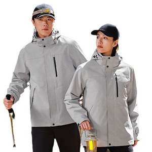 Veste coupe-vent unisexe 3 en 1 en polaire Silver Fox pour l'hiver 2024, avec doublure chaude, idéale pour la randonnée, l'alpinisme, le cyclisme et les sports de neige - Product Image 5