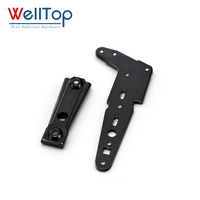 Nouveautés : Accessoires de mobilier, quincaillerie, clip de fixation pour canapé, support de jonction métallique pour canapé sectionnel, connecteur de canapé détachable