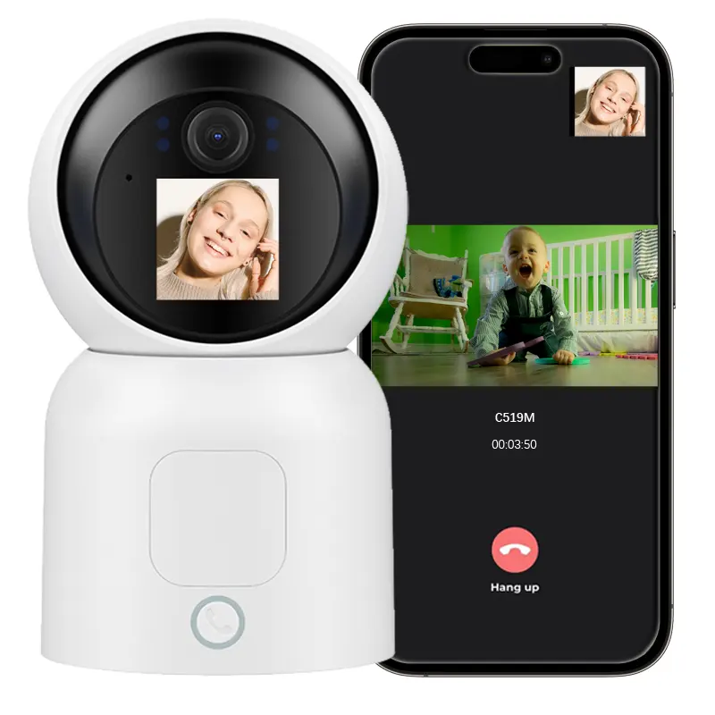 Smart Home Wifi 4MP 2-Way Video Calling Cameras Record Baby Monitor Surveillance IP Security Wireless Network Camera