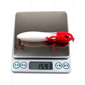 Faible MOQ, leurre de pêche à la ligne flottant de type crayon de 100 mm, 16 g, action de type 'walk the dog', leurre dur flottant, leurre à sonnettes, stickbait pour la pêche au black-bass, au brochet et au poisson-serpent - Product Image 5