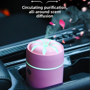 Portable Car 100ml Ultrasonic Essential <b>Oil</b> Humidifier Aromatherapy <b>Diffuser</b> Anti-dry Burn Protection USB-Powered for Home - Product Image 2