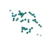 Pierre Turquoise Naturelle Feihuang, Cercle Sculpté, Surface Polie, Pierre Libre pour la Fabrication de Bijoux en Usine