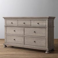 Coffre de rangement vintage en bois massif écologique de style campagnard américain pour salon et salle à manger, style naturel français