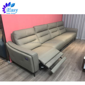 IEast इलेक्ट्रिक पावर 100% चमड़े 4 सीटर अनुभागीय लेगेट और प्लैट झुकनेवाला सोफे कमरे में रहने वाले सोफे reclining सोफे reclinable - Product Image 3