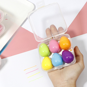Dễ Thương Hình Dạng Trứng <span class=keywords><strong>Highlighter</strong></span> <span class=keywords><strong>Mini</strong></span> Nhỏ Gọn Đóng Hộp Đánh Dấu Màu <span class=keywords><strong>Highlighter</strong></span> Bộ Học Tập Văn Phòng Phẩm - Product Image 5