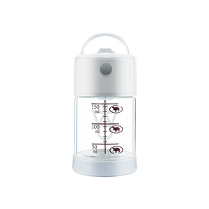 Mini taza autoagitadora de vidrio de borosilicato de 160ml, logotipo personalizado, resistente al agua, a prueba de fugas, 48H, envío perfecto para bebidas - Product Image 6