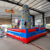 Mur d'escalade gonflable d'extérieur de haute qualité, jeu de rebond gonflable personnalisable