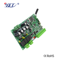 Carte de commande YET870-V2.0 DC 24V pour ouvre-porte automatique à double bras battant, carte contrôleur 433Mhz pour portail battant