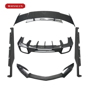 Kit di Conversione Esterno Stile R per <span class=keywords><strong>Mercedes</strong></span> AMG <span class=keywords><strong>GT</strong></span>/GTC/GTS 2015-2019, Parti Auto in Fibra di Carbonio, Accessori Auto Mod - Product Image 5