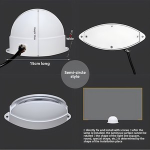 Spot LED en <span class=keywords><strong>aluminium</strong></span> pour rebord <span class=keywords><strong>de</strong></span> fenêtre, cadre <span class=keywords><strong>de</strong></span> <span class=keywords><strong>porte</strong></span>, couloir, allée, <span class=keywords><strong>entrée</strong></span>, personnalisé pour hôtel, KTV, lumière blanc chaud - Product Image 2