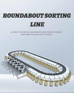 Prezzo di fabbrica automatico magazzino di smistamento pacchi macchina nuovo sistema di smistamento Barcode Scanner sistema di raccolta trasportatori prodotto - Product Image 2