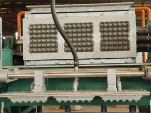 Machine semi-automatique rotative WANYOU pour <span class=keywords><strong>la</strong></span> fabrication de barquettes à œufs en papier, <span class=keywords><strong>ligne</strong></span> de production de moulage de pâte à papier 25-50KW, garantie 1 an, moteur, pompe - Product Image 5