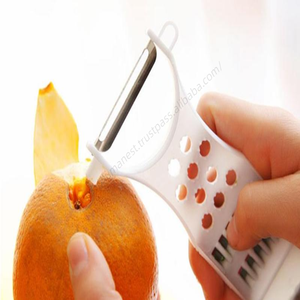 Cortador de Pepinos y Verduras H290, Pelador Multifuncional Manual de Acero Inoxidable, Accesorio de Cocina - Product Image 5