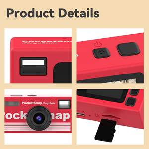 Mini caméra à clipser sur sac à dos, capable de prendre des photos haute définition, appareil photo numérique portable avec écran pour étudiants - Product Image 3