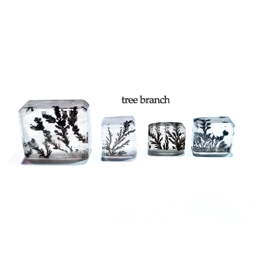 Natural metallic tree branch crystal stone special tree branch Crystal Jewelry healing dendritic crystal for pendant